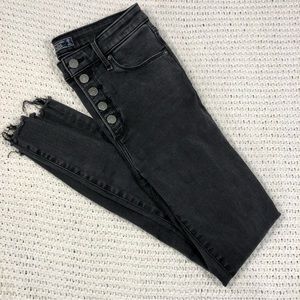 A&F Skinny Button Fly Jeans